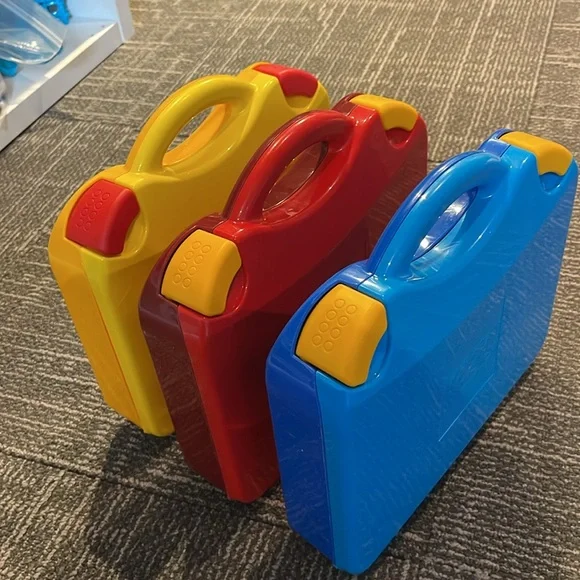 Set of 3 Lego mini briefcase containers - Picture 5 of 6